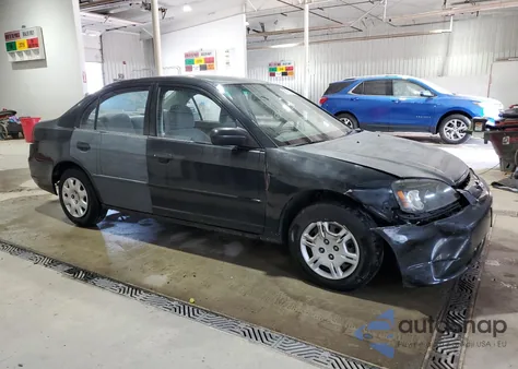 2001 Honda Civic Lx из США, поврежденный, VIN 2HGES16501H599683